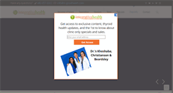 Desktop Screenshot of integrativehealthcare.com